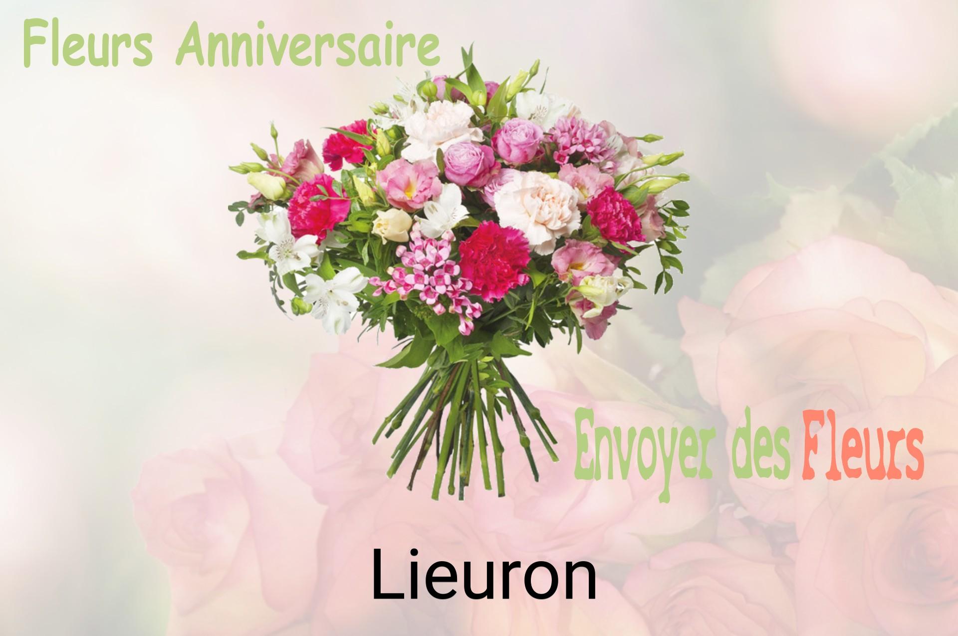 Bouquet de fleurs d’anniversaire livré à Lieuron